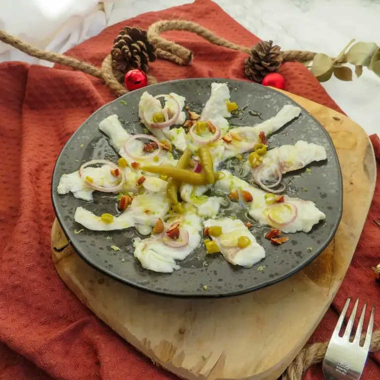 Sea Bass Sashimi with Citrus Marinade