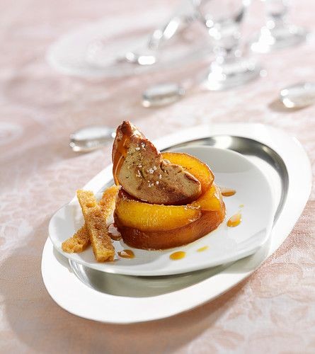 Seared Foie Gras with Caramelized Apples