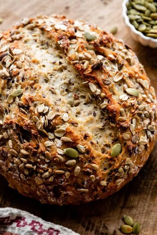 Seeded multigrain artisan loaf