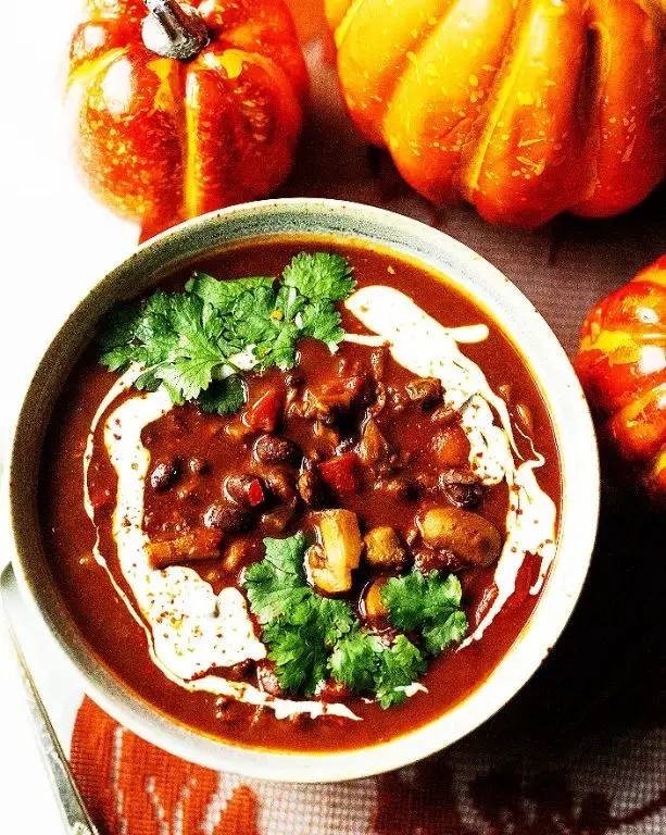 Seminole Pumpkin and Black Bean Chili