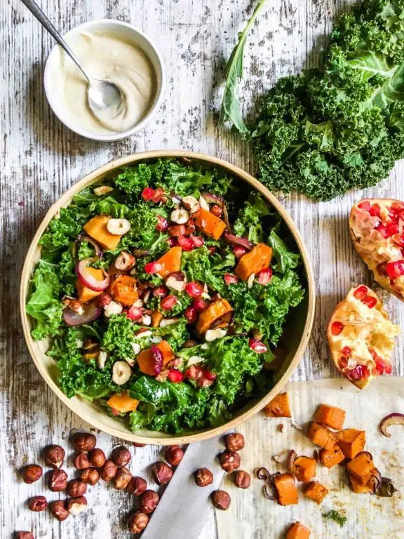 Seminole Pumpkin and Kale Salad