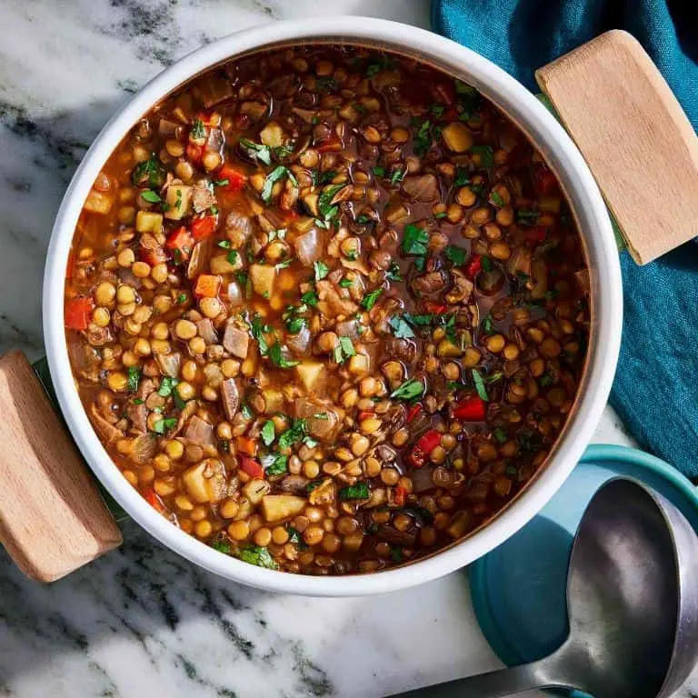 Shiitake Mushroom and Lentil Stew