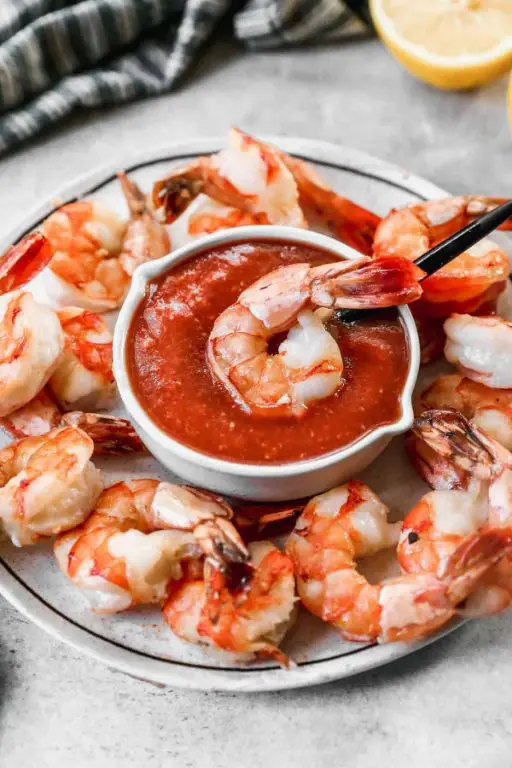 Shrimp Cocktail with Homemade Cocktail Sauce