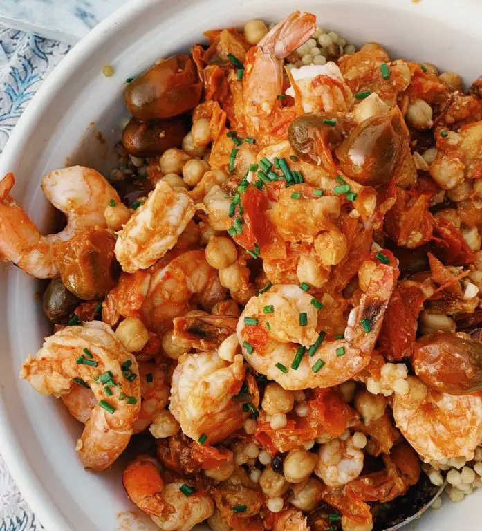 Shrimp and Chickpea Stew