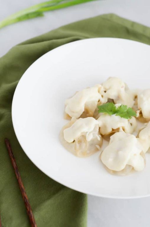 Shumai with Crab Meat and Cream Cheese