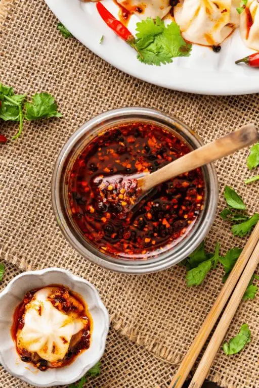 Sichuan-Style Chili Oil with Crunchy Garlic
