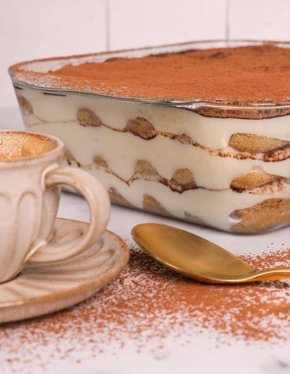 Silken Tofu Coffee Tiramisu