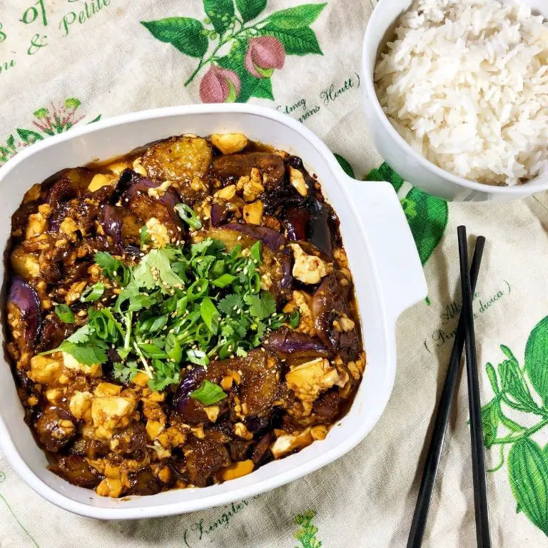 Silken Tofu Eggplant Curry