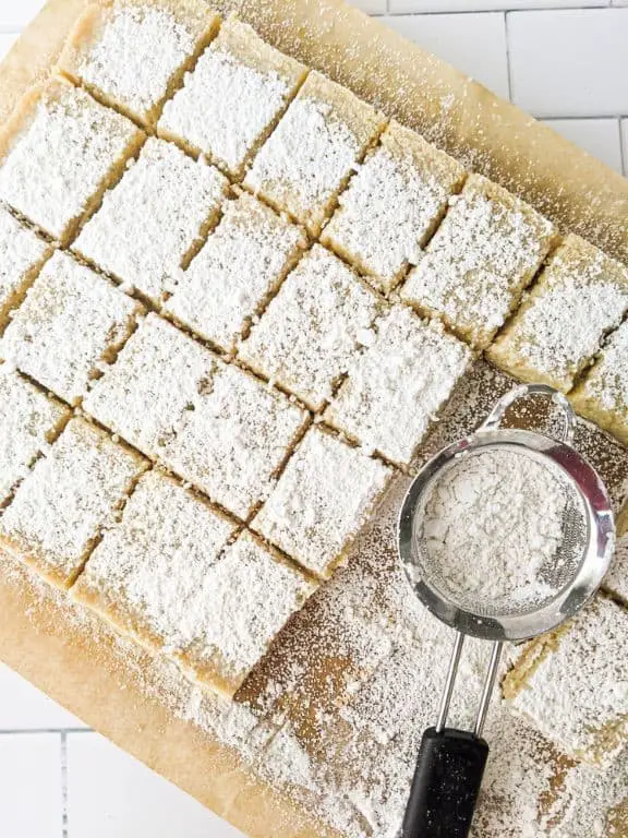Silken Tofu Lemon Bars
