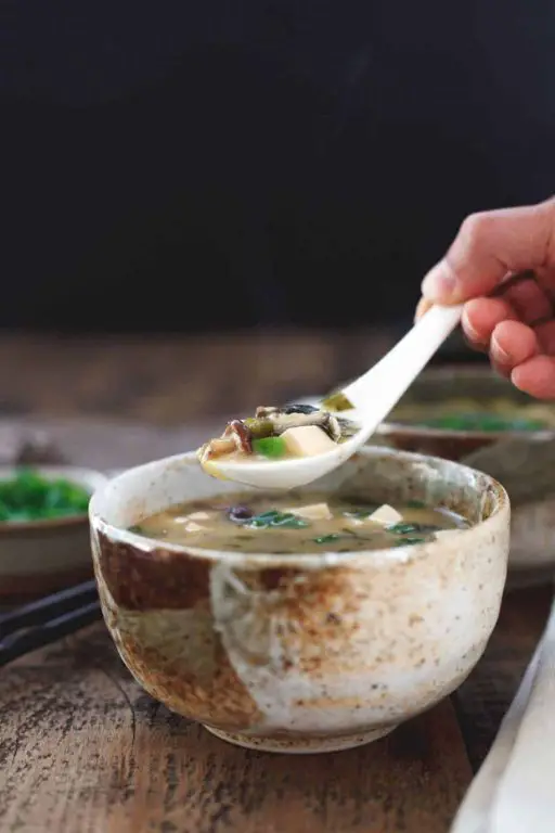 Silken Tofu Miso Soup for Peace