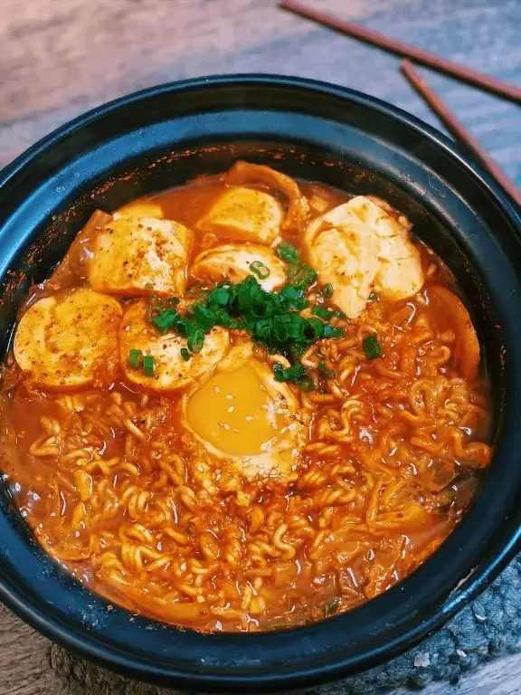 Silken Tofu Noodle Soup