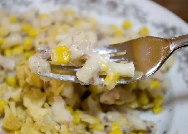 Simple Dollar Tree Tuna Casserole