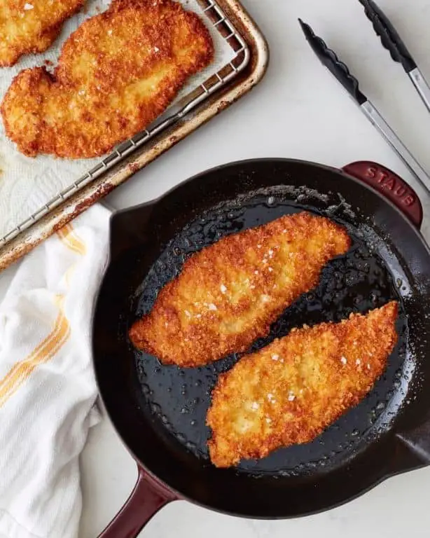 Simple Pan-Fried Chicken Cutlets
