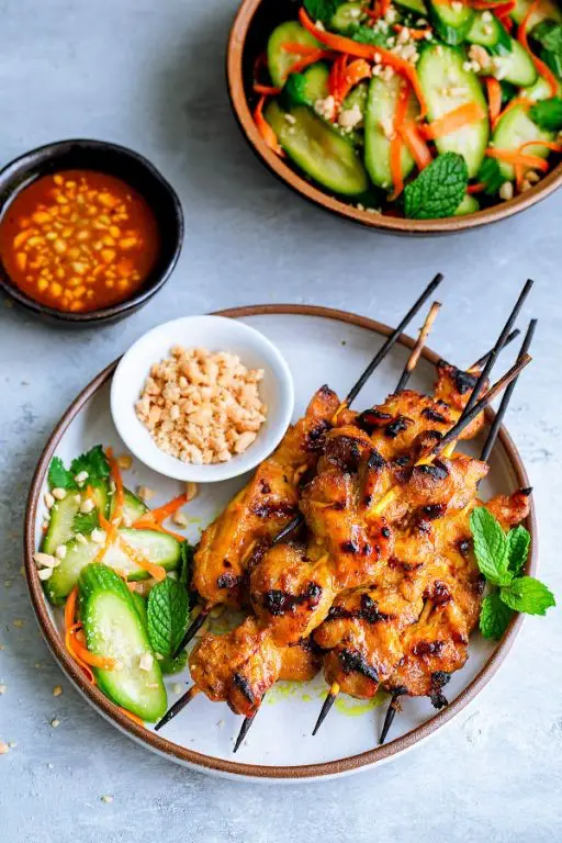 Singaporean Chicken Feet Satay