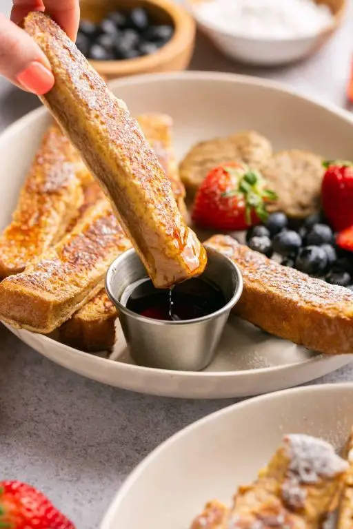 Skinny Syrup French Toast Sticks