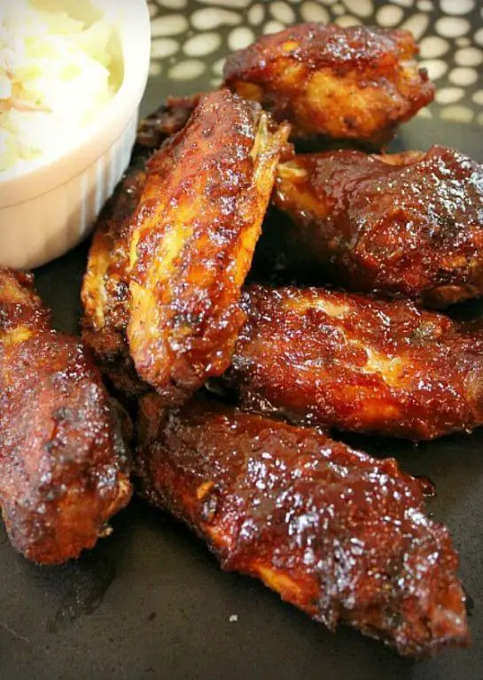 Slow Cooker BBQ Chicken Wings