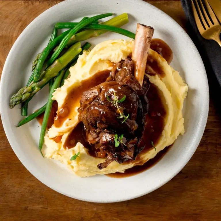 Slow Cooker BBQ Lamb Shanks