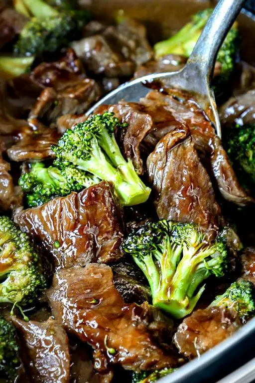 Slow Cooker Beef and Broccoli for Two