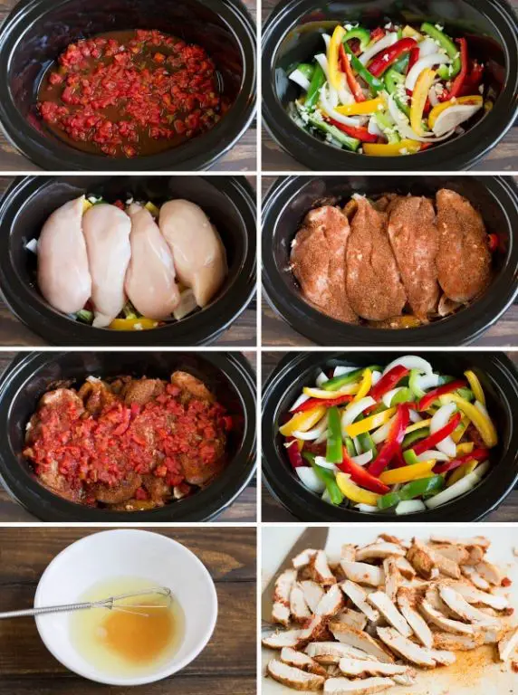 Slow Cooker Chicken Fajitas with Easy Seasoning