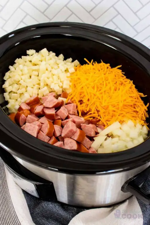 Slow Cooker Chorizo and Potato Casserole