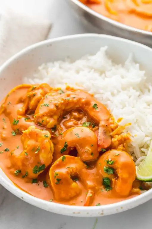 Slow Cooker Coconut Shrimp Curry