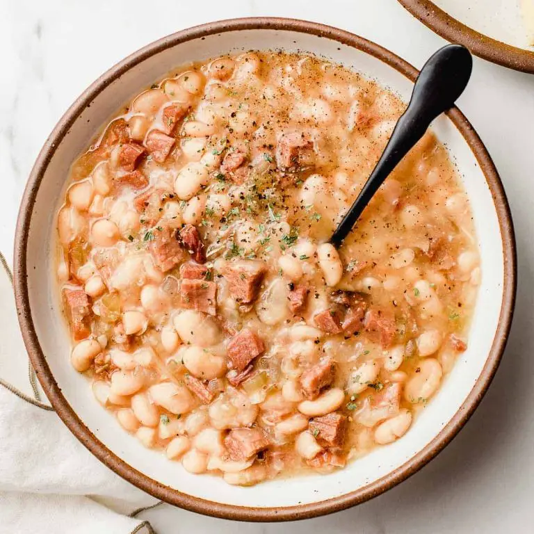 Slow Cooker Ham and White Bean Chili