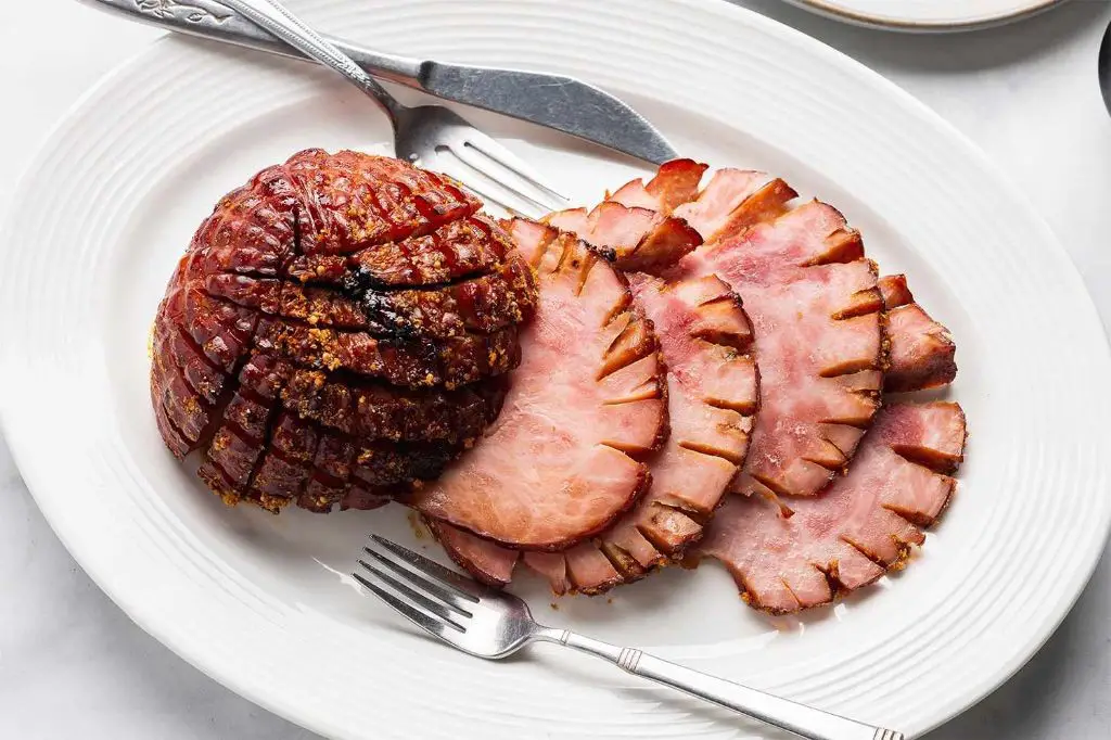 Slow Cooker Ham with Cherry Cola Glaze