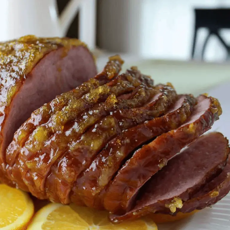 Slow Cooker Ham with Orange Marmalade Glaze