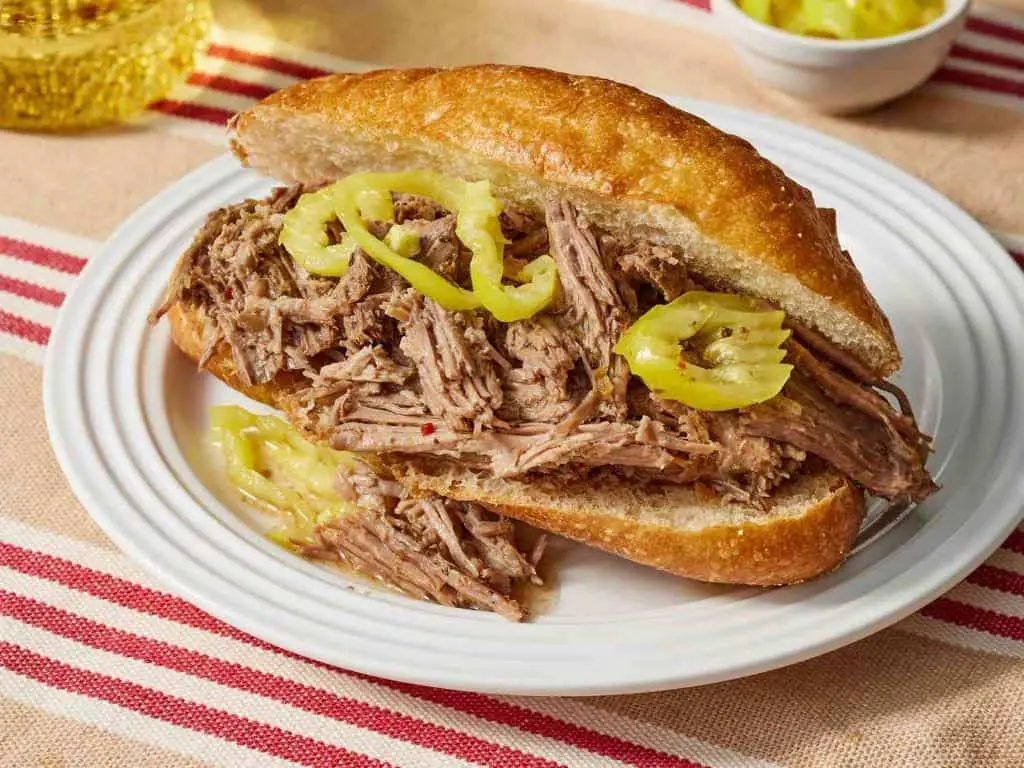 Slow Cooker Italian Style Roast Beef