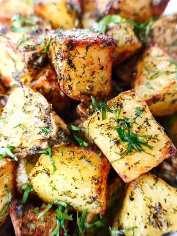 Slow Cooker Lemon Dill Potatoes