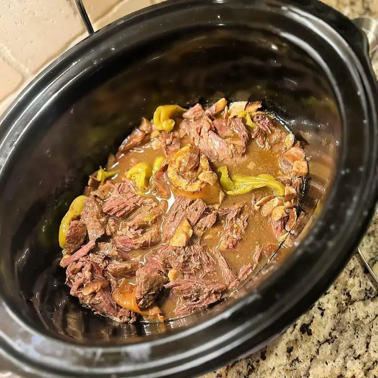 Slow Cooker Mississippi Pot Roast