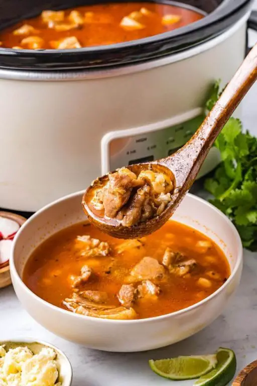 Slow Cooker Pozole Rojo