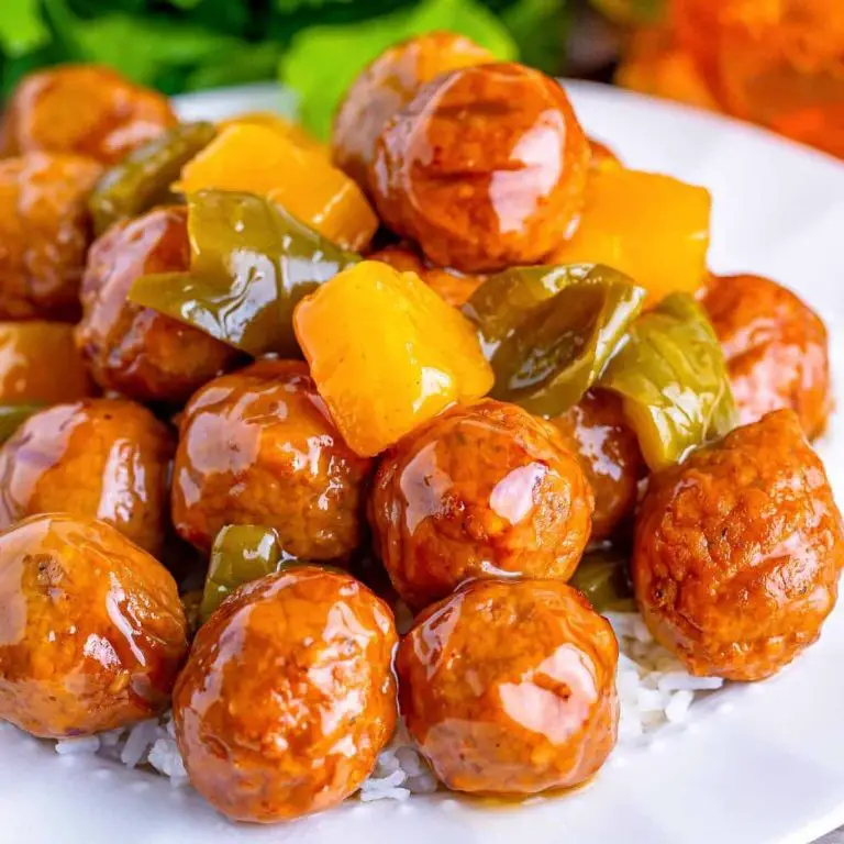 Slow Cooker Sweet and Sour Meatballs