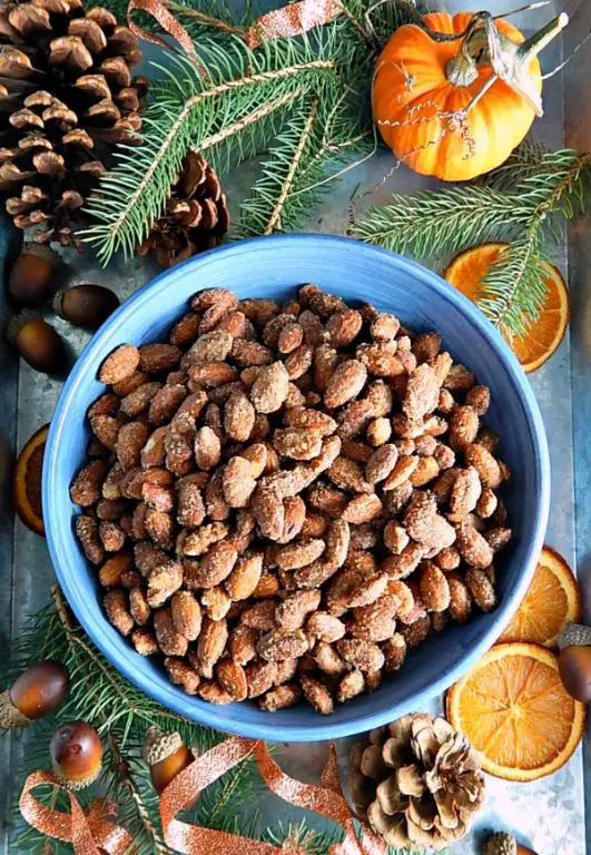 Slow Cooker Sweet and Spicy Nuts
