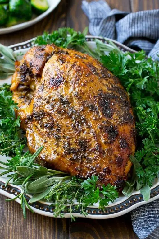 Slow Cooker Turkey Breast with Herbs