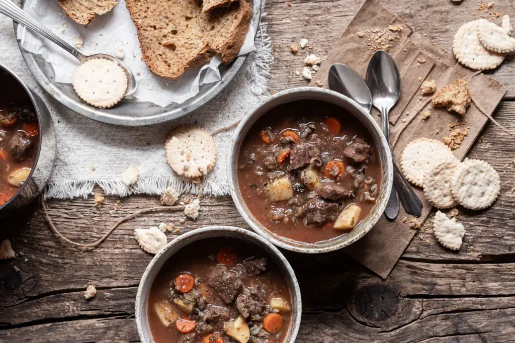Slow Cooker Venison and Wild Rice Soup