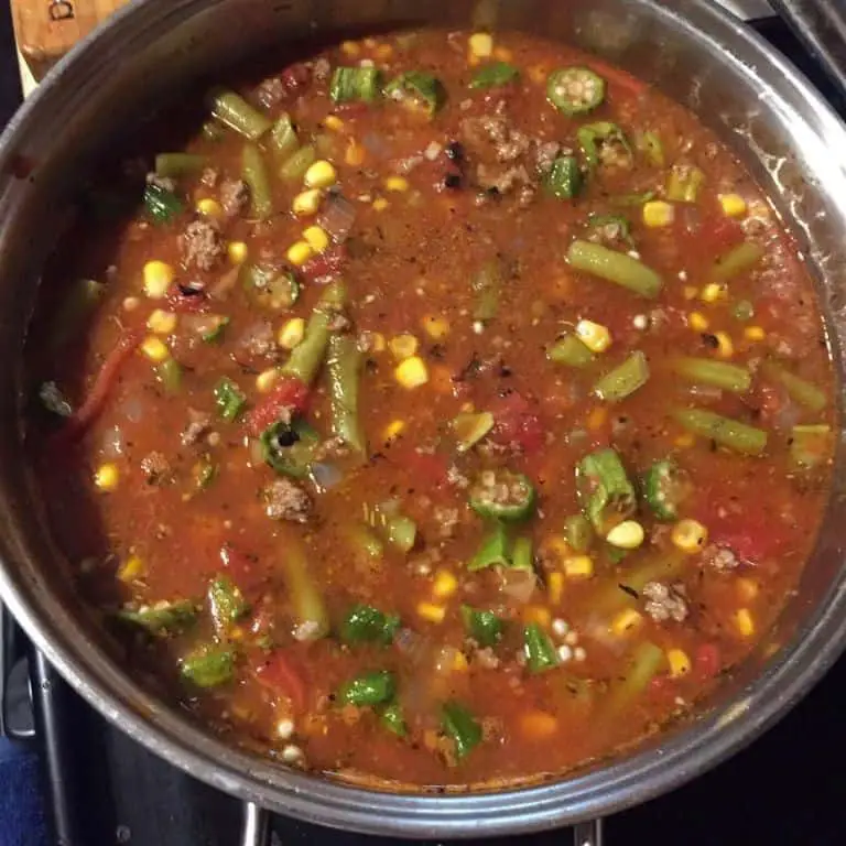 Slow-Cooked Okra and Beef Stew