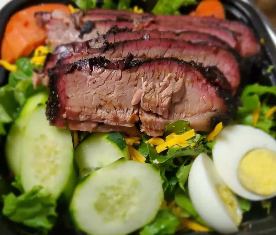 Smoked Brisket BBQ Salad