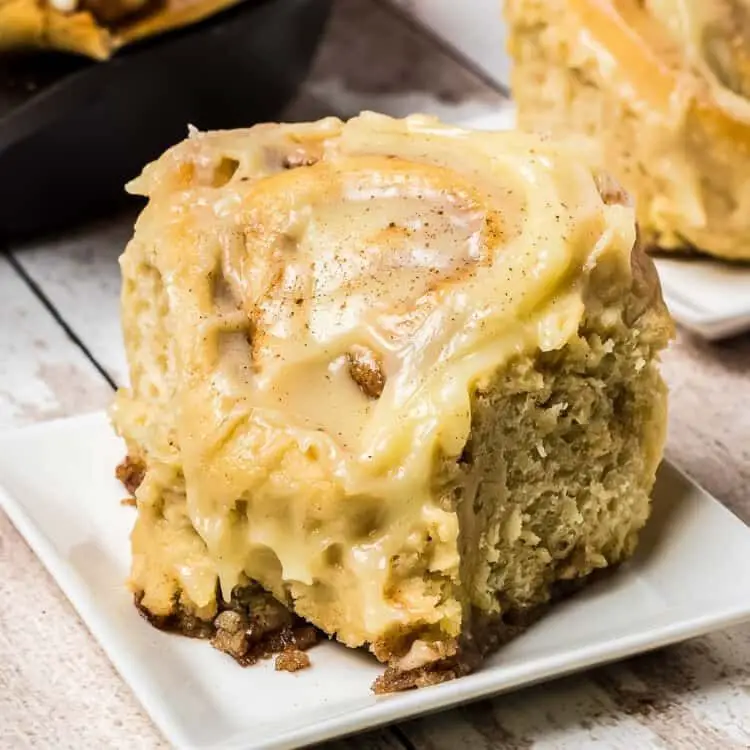 Smoked Cream Cheese and Cinnamon Roll Bites