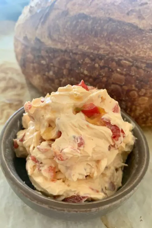 Smoked Cream Cheese and Roasted Red Pepper Spread