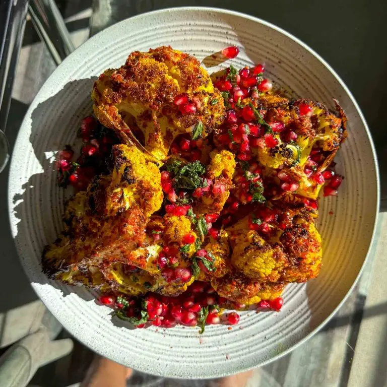 Smoked Cumin Spiced Cauliflower