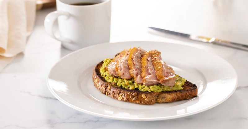 Smoked Duck Egg and Avocado Toast