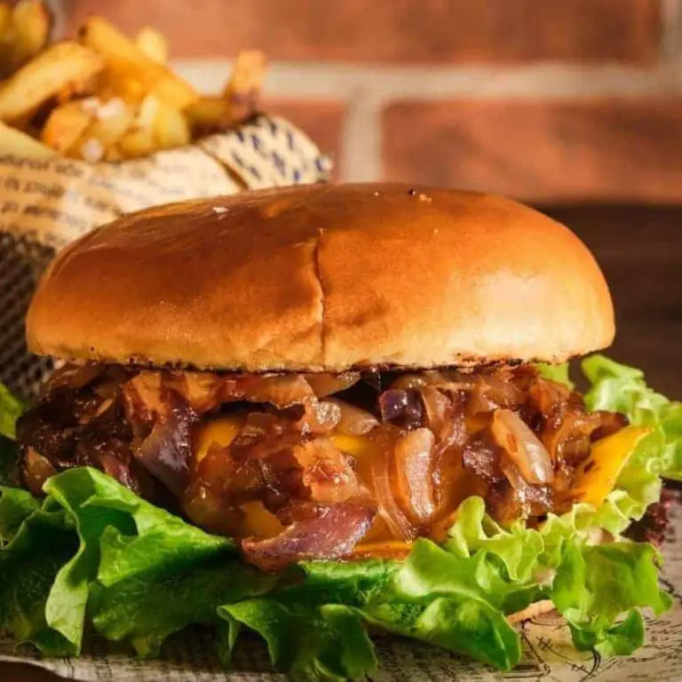 Smoked Gouda Hamburger Air Fryer Treat