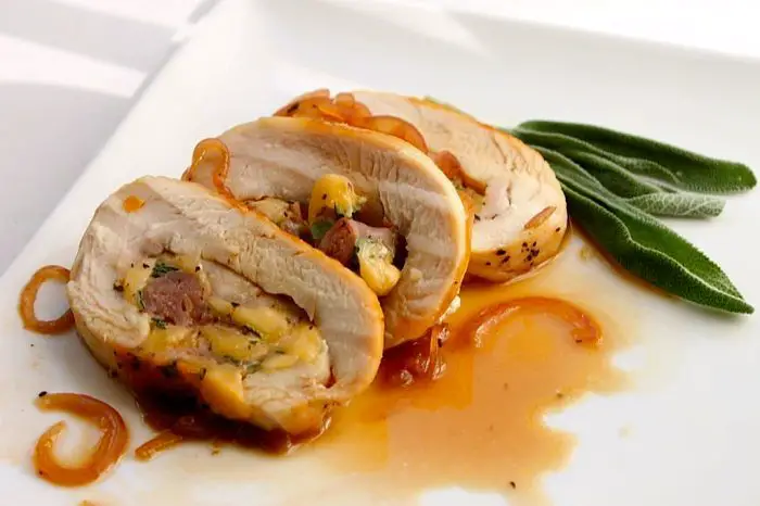 Smoked Gouda and Cream Cheese Stuffed Chicken Breast