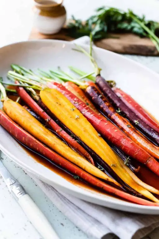 Smoked Honey Glazed Carrots