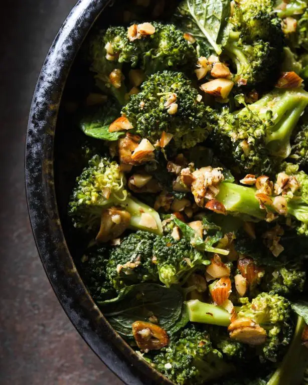 Smoked Lemon Herb Broccoli
