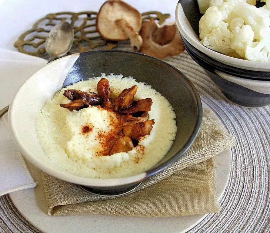 Smoked Paprika Mashed Cauliflower