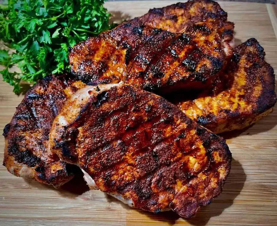 Smoked Paprika Rubbed Pork Chops