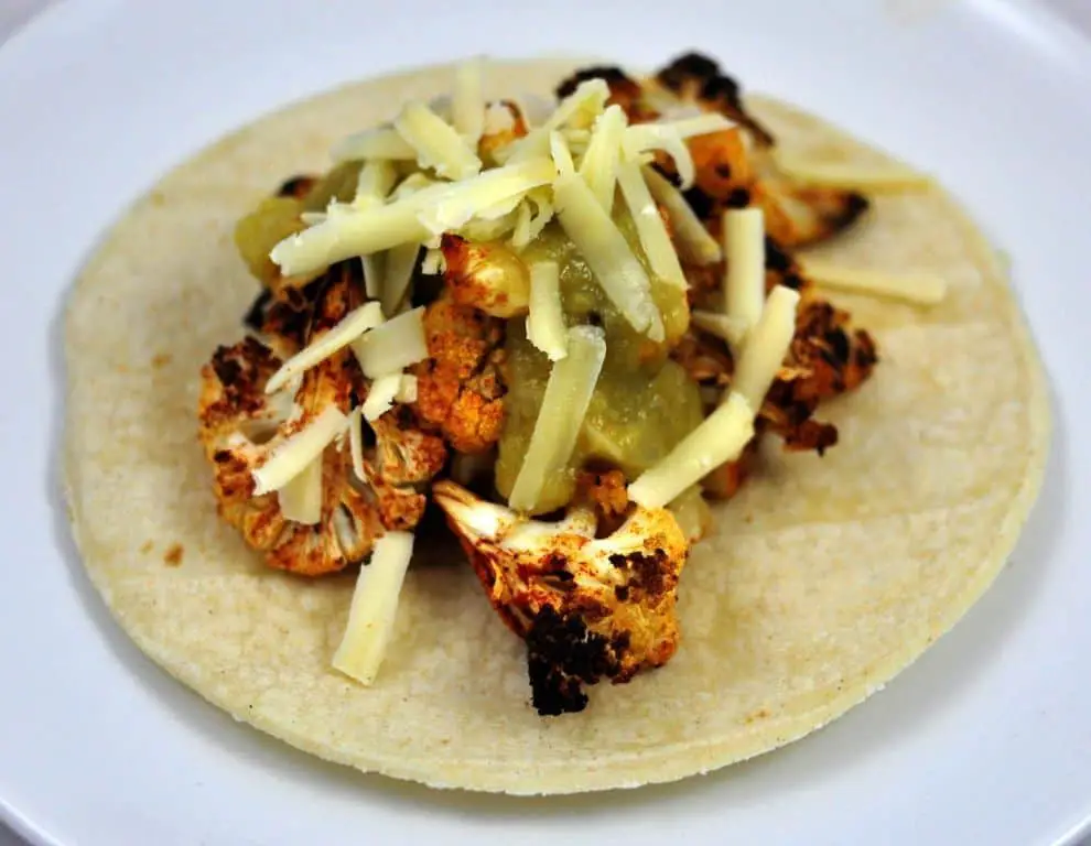Smoked Paprika Spiced Cauliflower Tacos