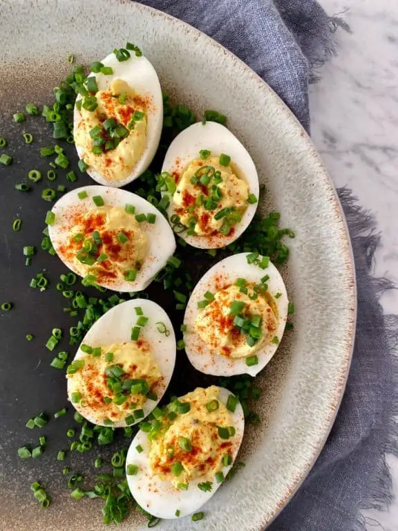 Smoked Paprika Spiced Deviled Eggs